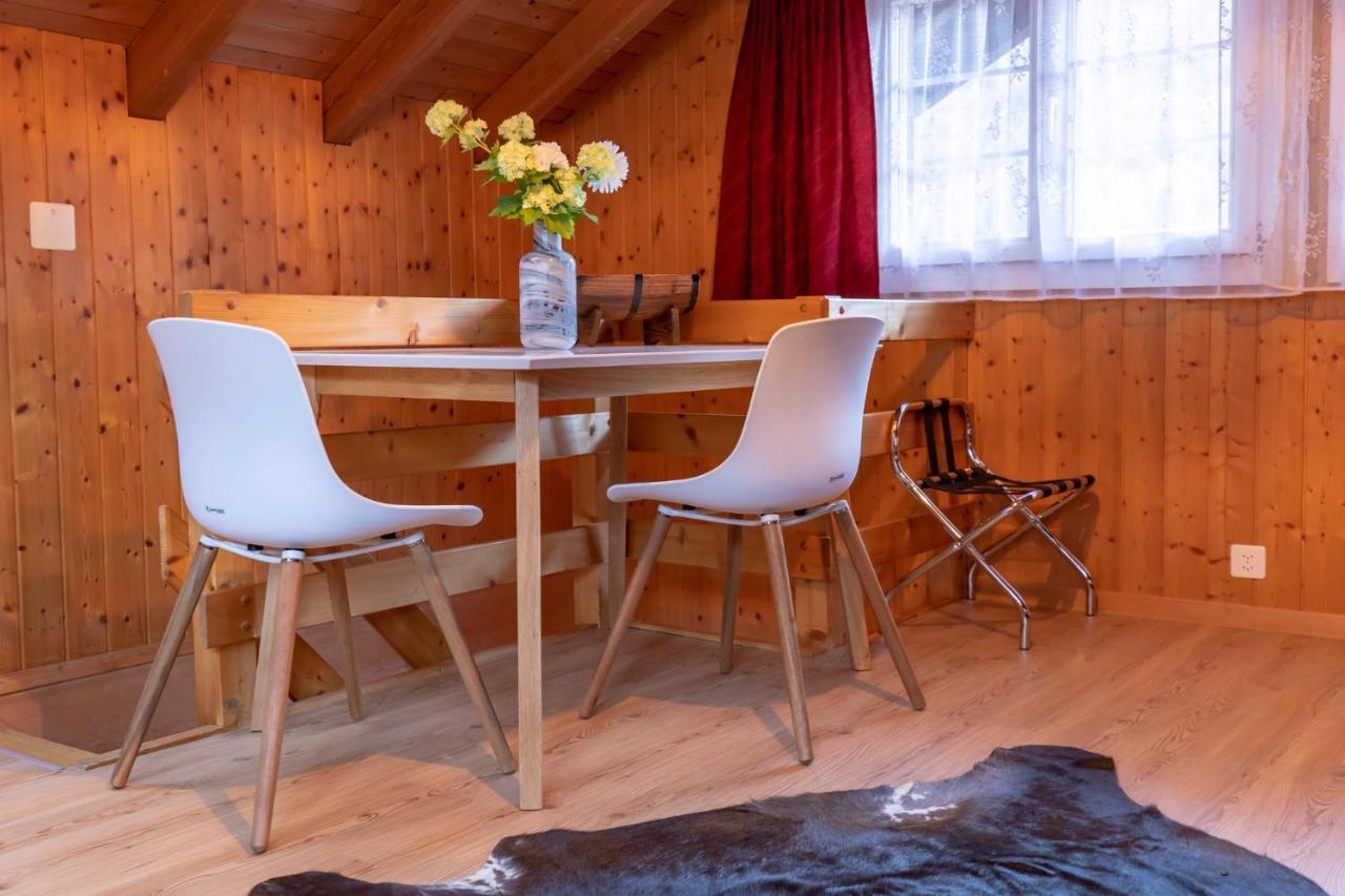 Chalet Waeschhuesli Near Interlaken, Grindelwald And Lauterbrunnen Gsteigwiler Bagian luar foto
