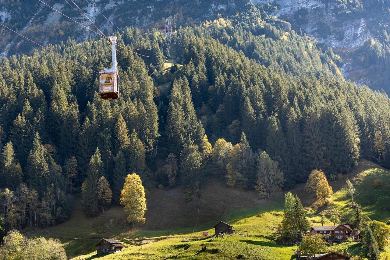 Chalet Waeschhuesli Near Interlaken, Grindelwald And Lauterbrunnen Gsteigwiler Bagian luar foto